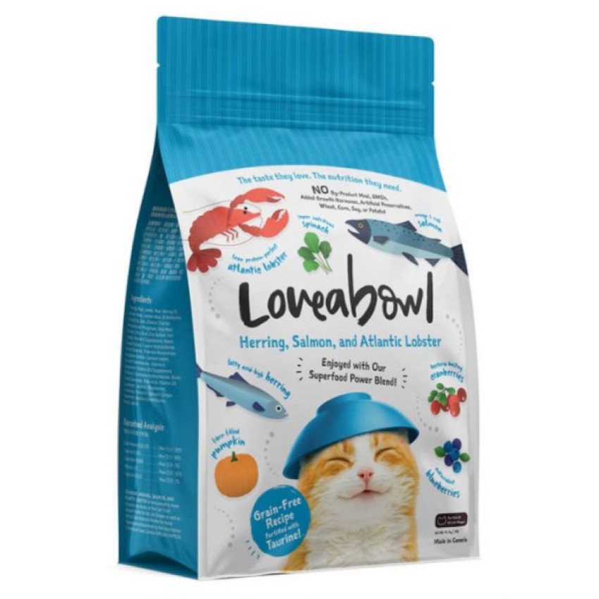 Loveabowl 無穀物龍蝦雙魚海鮮全貓種配方 4.08kg