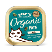 LILY'S KITCHEN Organic Fish Paté Cat Wet Food 貓主食罐 - 有機天然鮮魚常餐 (85g)