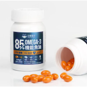 汪喵星球 - 85% Omega-3 機能魚油(心臟配方) 60粒