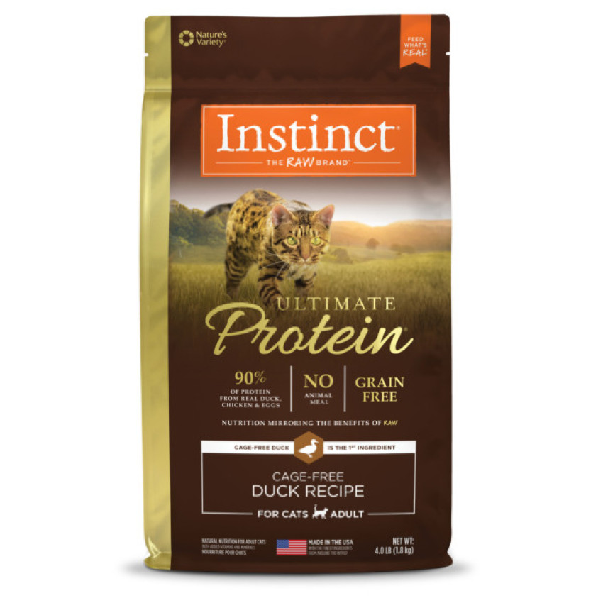 Instinct Ultimate Protein 無穀物頂級蛋白質鴨肉成貓配方 9lbs