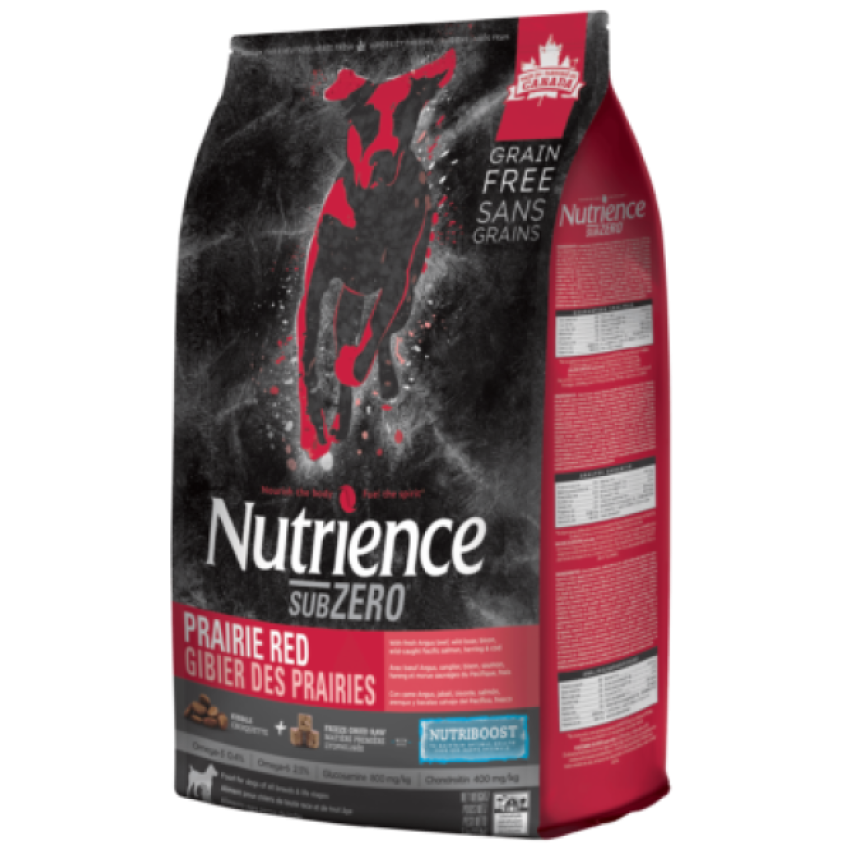 Nutrience Sub Zero 紐翠斯 凍乾脫水鮮牛肝無穀物 紅肉+海魚 全犬配方 22lb