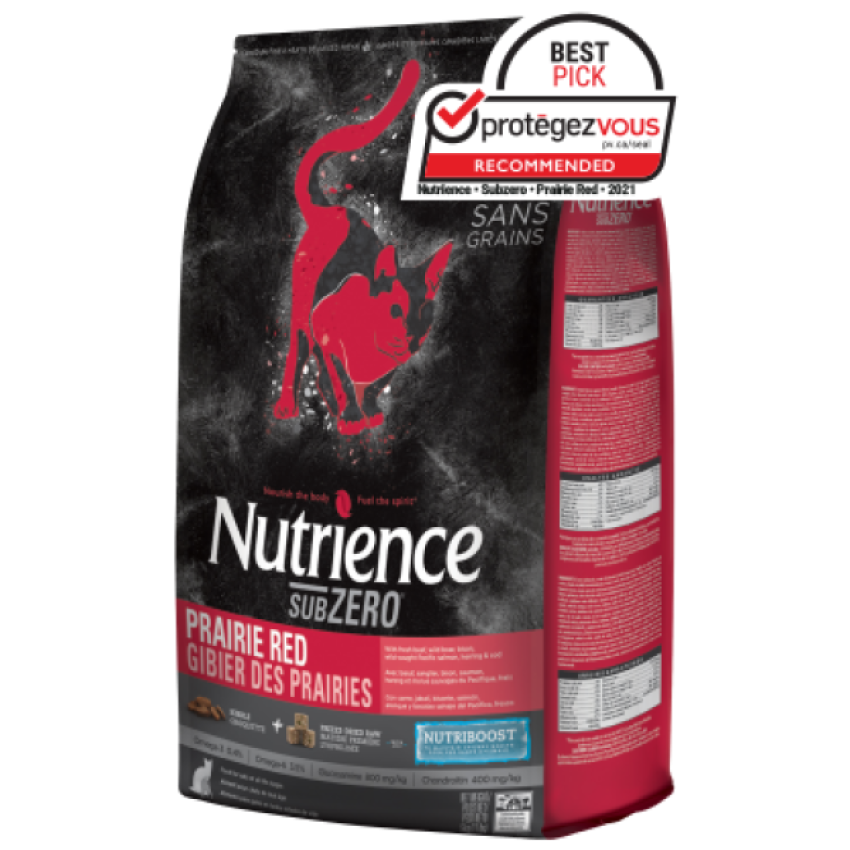 Nutrience Sub Zero 紐翠斯 凍乾脫水鮮牛肝無穀物 紅肉+海魚 全貓配方 11lb