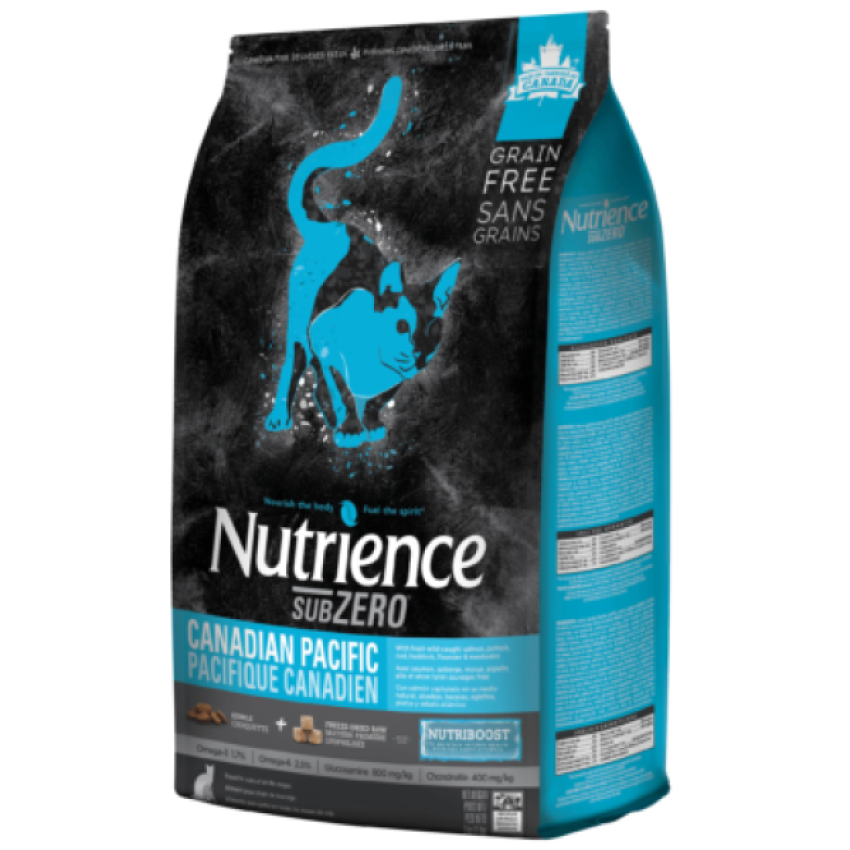 Nutrience Sub Zero 紐翠斯無穀物 七種魚配凍乾鮮三文魚全貓糧 11lb