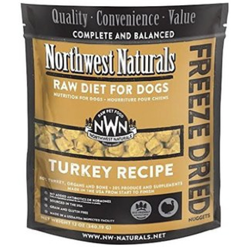 Northwest Naturals NWN 凍乾脫水火雞犬糧 12oz