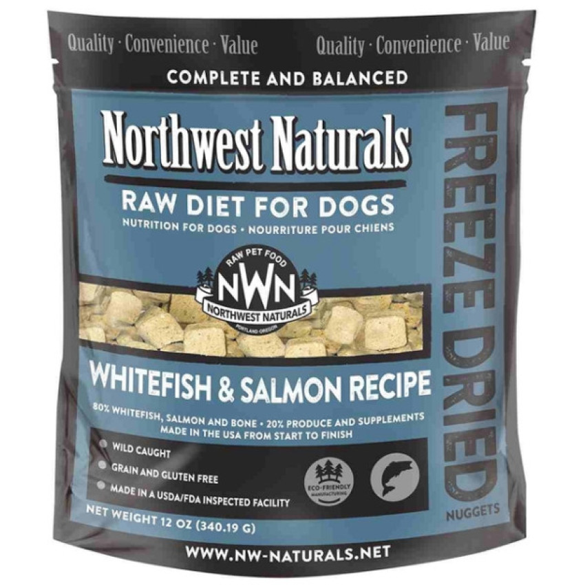 Northwest Naturals NWN 凍乾脫水白身魚+三文魚犬糧 28oz