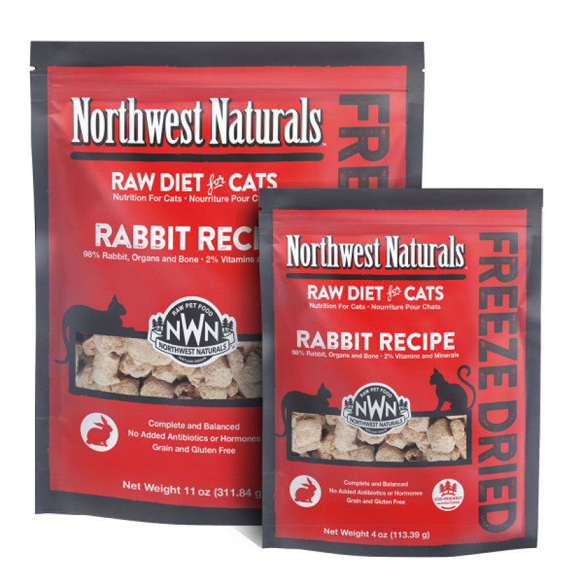 Northwest Naturals NWN 凍乾脫水兔肉貓糧 11oz