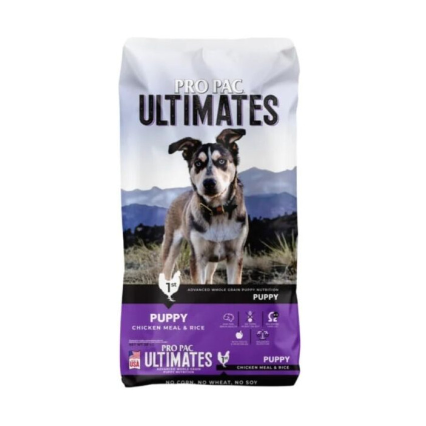 PRO PAC ULTIMATES 全天然雞肉+糙米幼犬配方 12KG