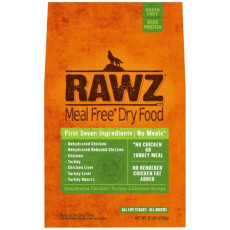 RAWZ – 頂級無穀物 脫水雞肉+火雞肉+雞肉全犬配方 3.5lb