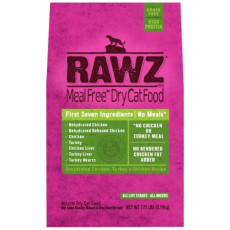 RAWZ – 無穀物 脫水雞肉+火雞肉+雞肉全貓配方 3.5lb