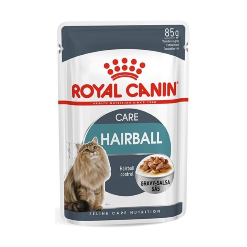 Royal Canin Cat Pouch - Hairball Care Adult (Gravy) 85g