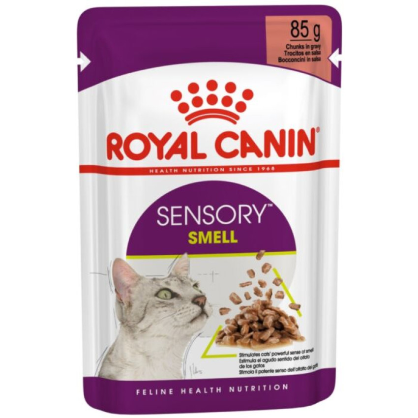 ROYAL CANIN sensory smell 貓感系列 濕糧(肉汁) 肉香配方 85g