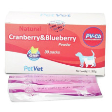 PetVet - (PV-CB) Cranberry & Blueberry Powder 小紅莓藍莓粉 3g x30包