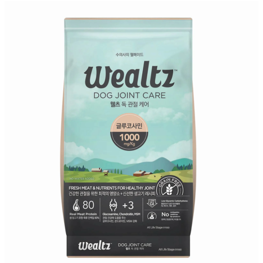 Wealtz 全年齡犬配方 – 全方位關節護理食譜