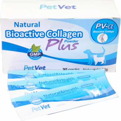 PetVet - (PV-α Plus) Bioactive Collagen生物活性水解明膠 3g x30包