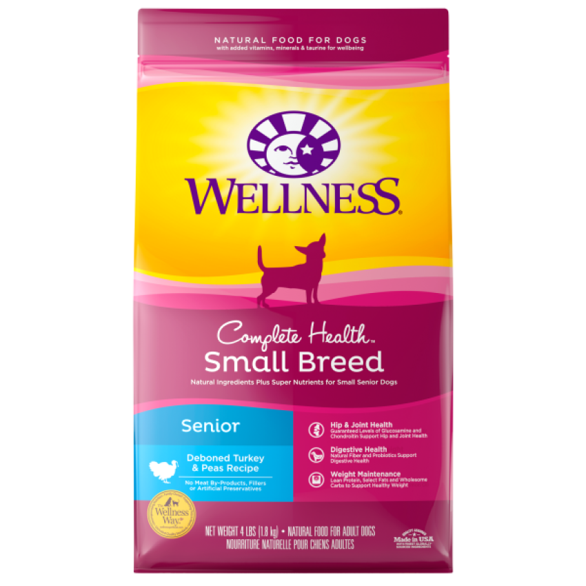 Wellness Complete Health 小型老犬(火雞碗豆) 4LB