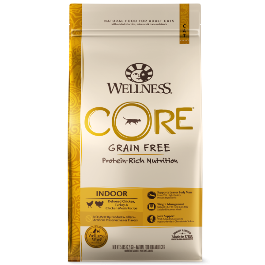 Wellness CORE 無穀物室內除臭配方貓糧