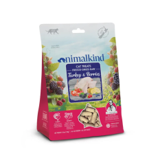 Animalkind 凍乾生肉貓零食 - 火雞和野莓 50g