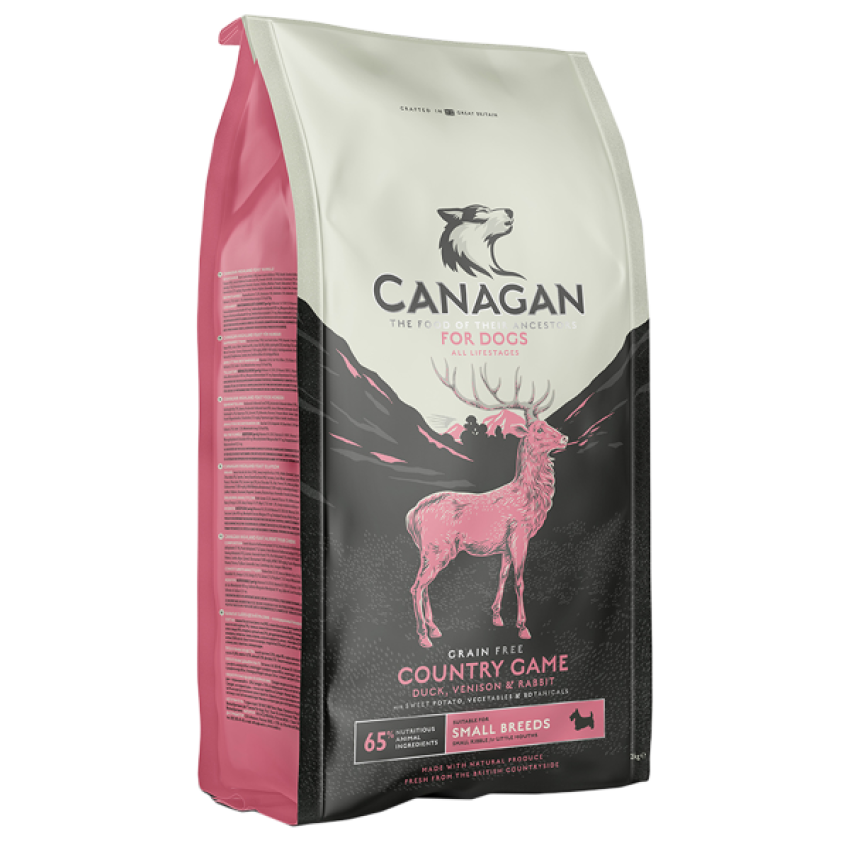 CANAGAN – 無穀物 田園野味配方 全犬糧 (細粒小型犬） 2kg