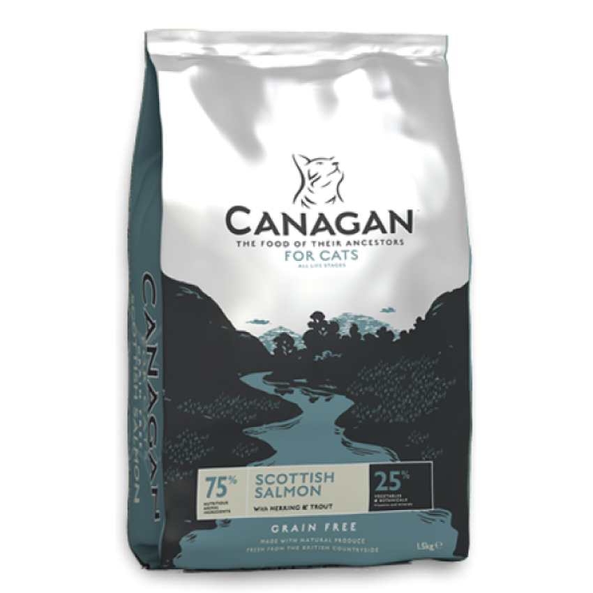 Canagan 無穀物蘇格蘭三文魚貓配方 1.5kg