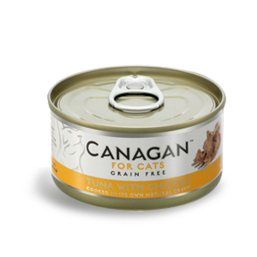 Canagan Grain Free For Cat Tuna with Chicken 無穀物吞拿魚伴雞肉配方 75g