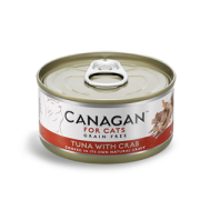 Canagan Grain Free For Cat Tuna with Crab 無穀物吞拿魚伴蟹肉配方 75g