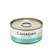 Canagan Grain Free For Cat Chicken with Sardine 無穀物雞肉伴沙甸魚 75g