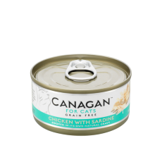 Canagan Grain Free For Cat Chicken with Sardine 無穀物雞肉伴沙甸魚 75g