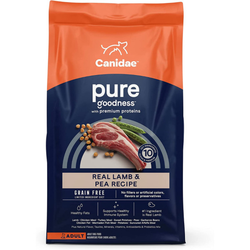 Canidae Grain Free Pure Real Lamb , Limited Ingredient REAL LAMB (Pure Elements) Dog Food 無穀物多元配方狗糧 4lbs