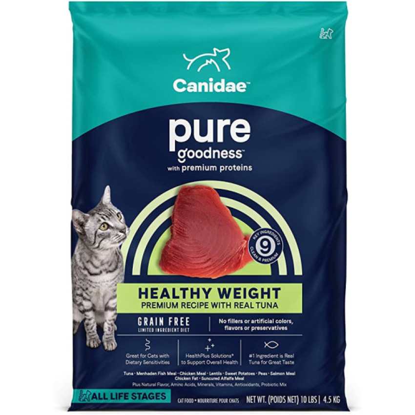 Canidae PURE 無穀物吞拿魚室內貓配方 5lbs