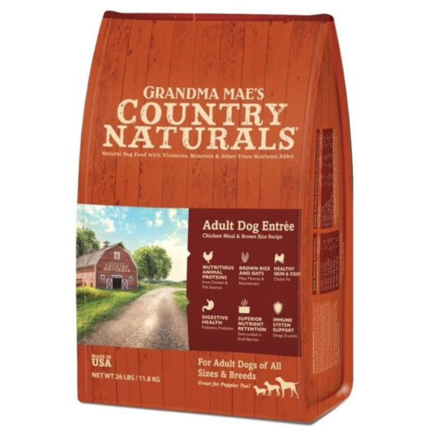 COUNTRY NATURALS 鯡魚雞肉 成犬配方狗糧 4LB