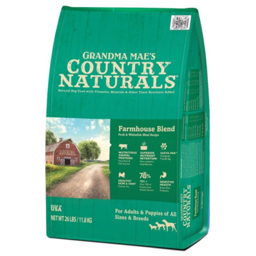 COUNTRY NATURALS 低敏 白鮭魚 全犬配方狗糧  24LB