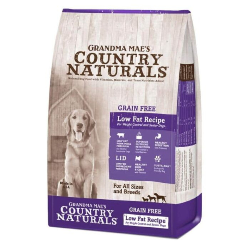 COUNTRY NATURALS 無穀物全犬種防敏高纖精簡配方 狗糧  4LB