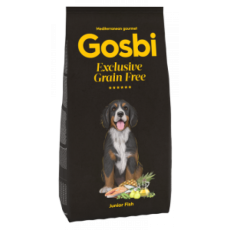 Gosbi 無穀物低敏中大型幼犬魚肉配方 3kg