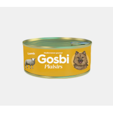 Gosbi Plaisirs高級天然狗罐頭-成犬羊肉185g