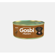 Gosbi Plaisirs高級天然狗罐頭-成犬鹿肉185g