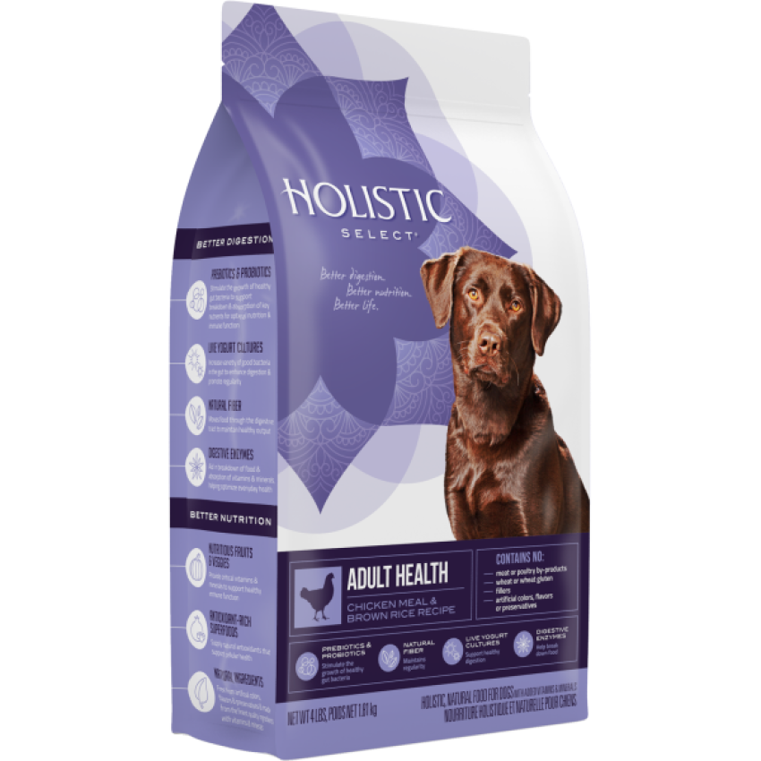 Holistic Select 活力滋 – 成犬雞肉紅米配方 15lbs