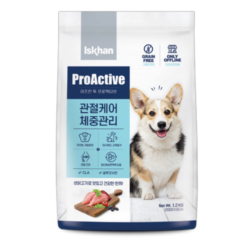 Iskhan 益健 關節及體重護理犬配方 1.2KG