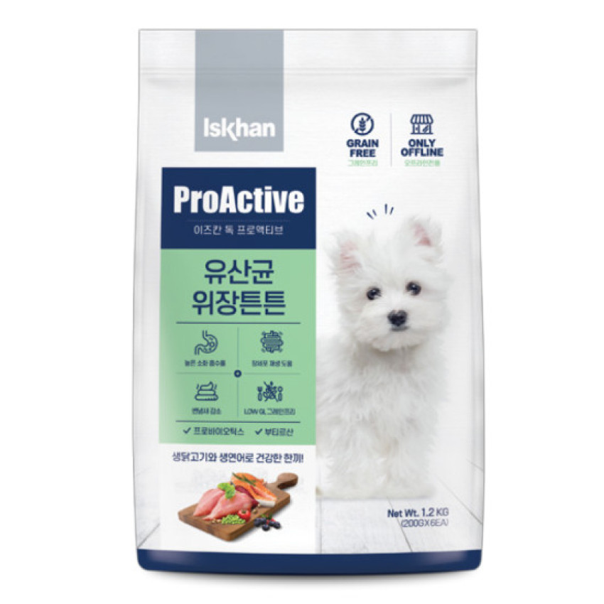 Iskhan 益健 益生菌腸胃護理犬配方 1.2KG