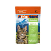 K9 Feline Natural -雞肉、羊肉盛宴貓軟包 85g [主食]